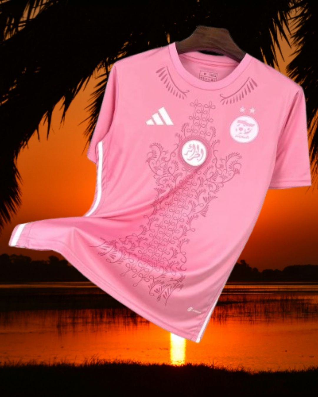 Maillot concept rose de l'Algérie