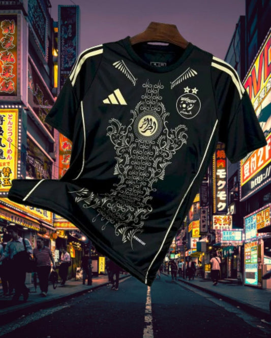 Maillot concept noire de l'Algérie