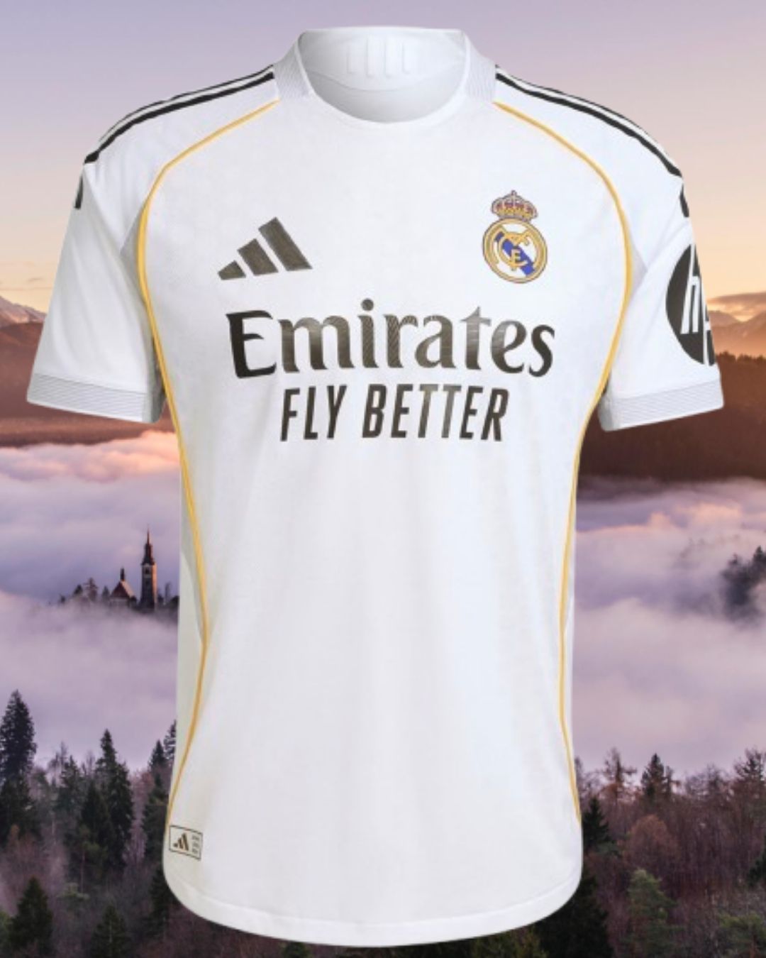 Maillot domicile du Real Madrid 2025/26