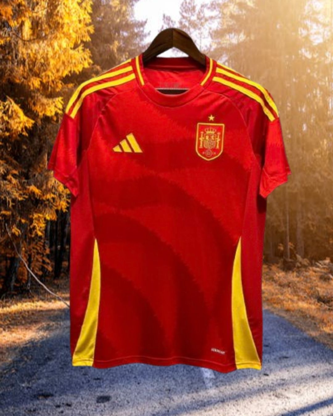 Maillot domicile de l'Espagne 2025/26