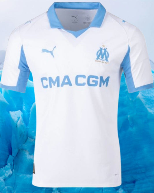 Maillot domicile de l'olympique de marseille 2025/26