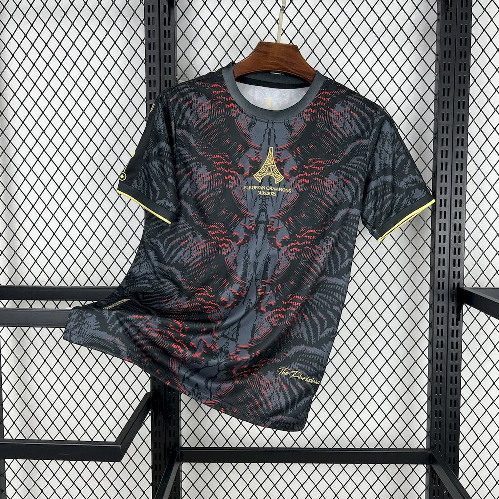 Maillot concept noir du psg 2025/26