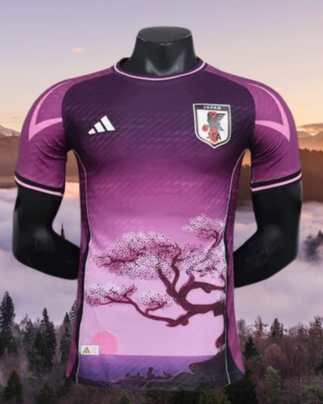 Maillot concept violet du Japon