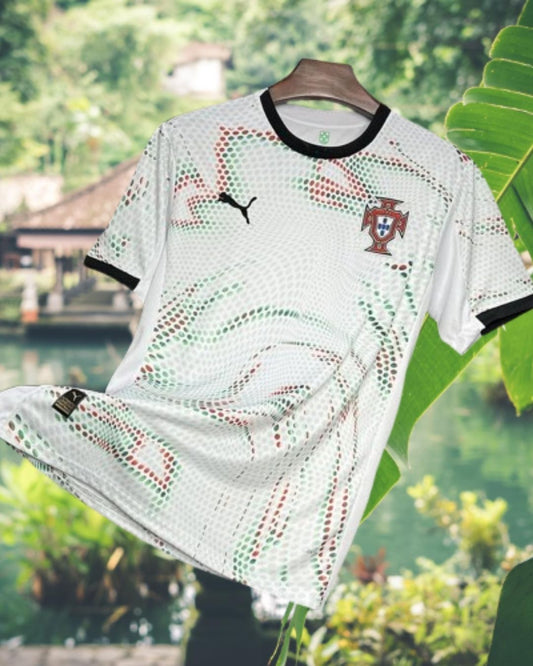 Maillot concept blanc du Portugal