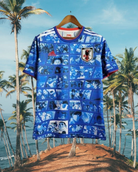 Maillot concept bleu du Japon