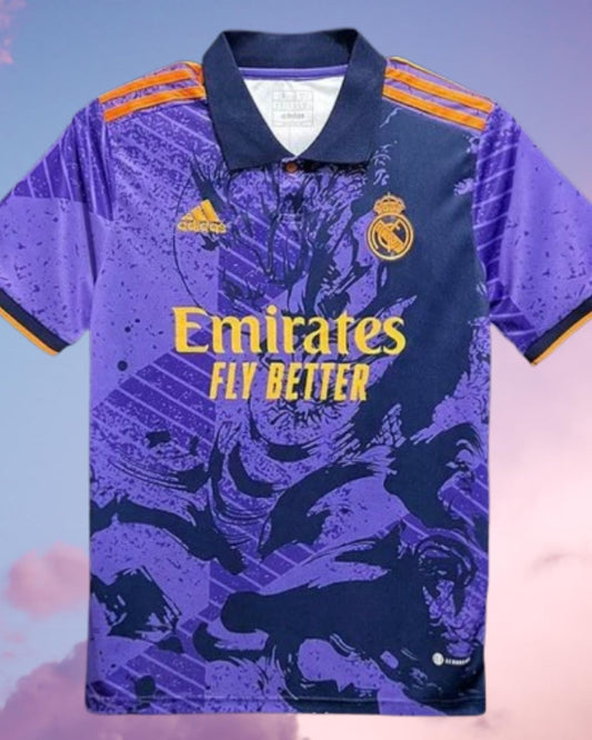 Maillot concept violet du Real Madrid