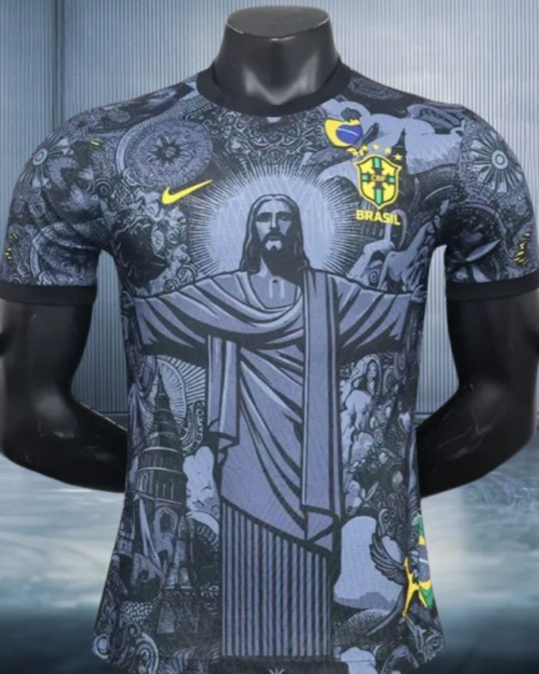 Maillot Brésil gris concept