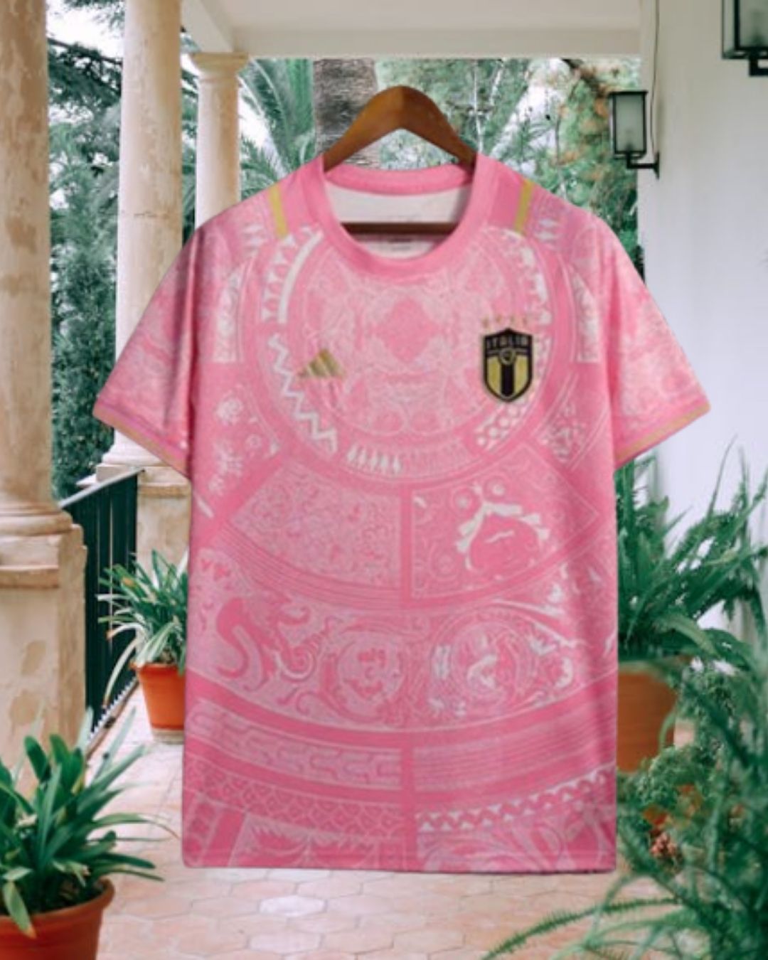 Maillot concept de l'Italie rose