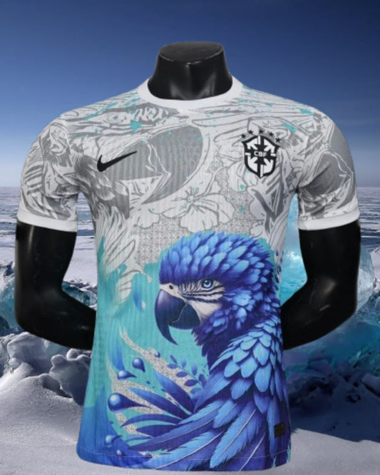 Maillot Brésil bleu concept