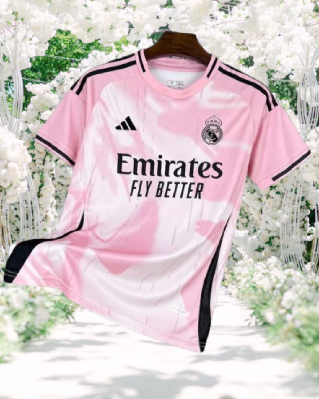 Maillot Real Madrid Concept Rose
