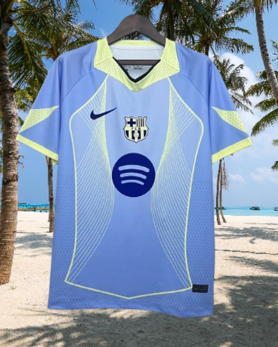 Maillot concept cyan du FC Brcelone