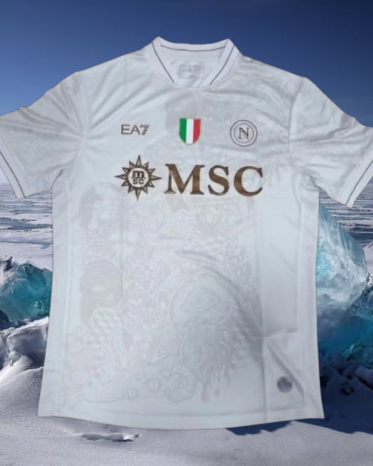 Maillot exterieur du napoli 2025/26