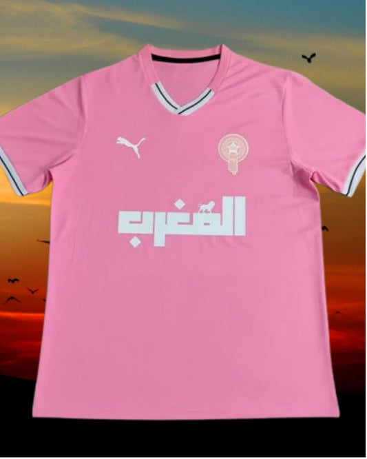 Maillot concept rose du Maroc