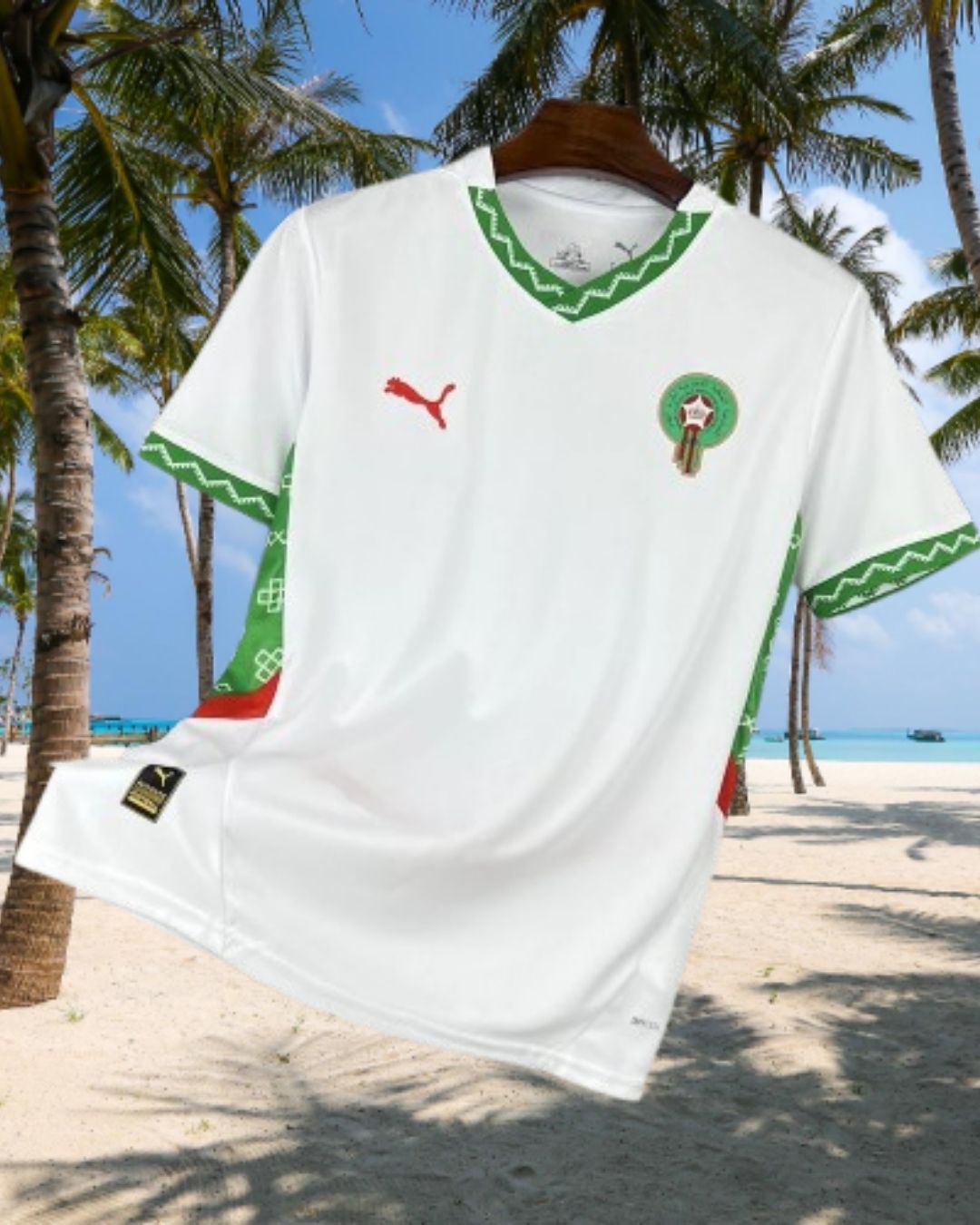 Maillot extérieur du Maroc