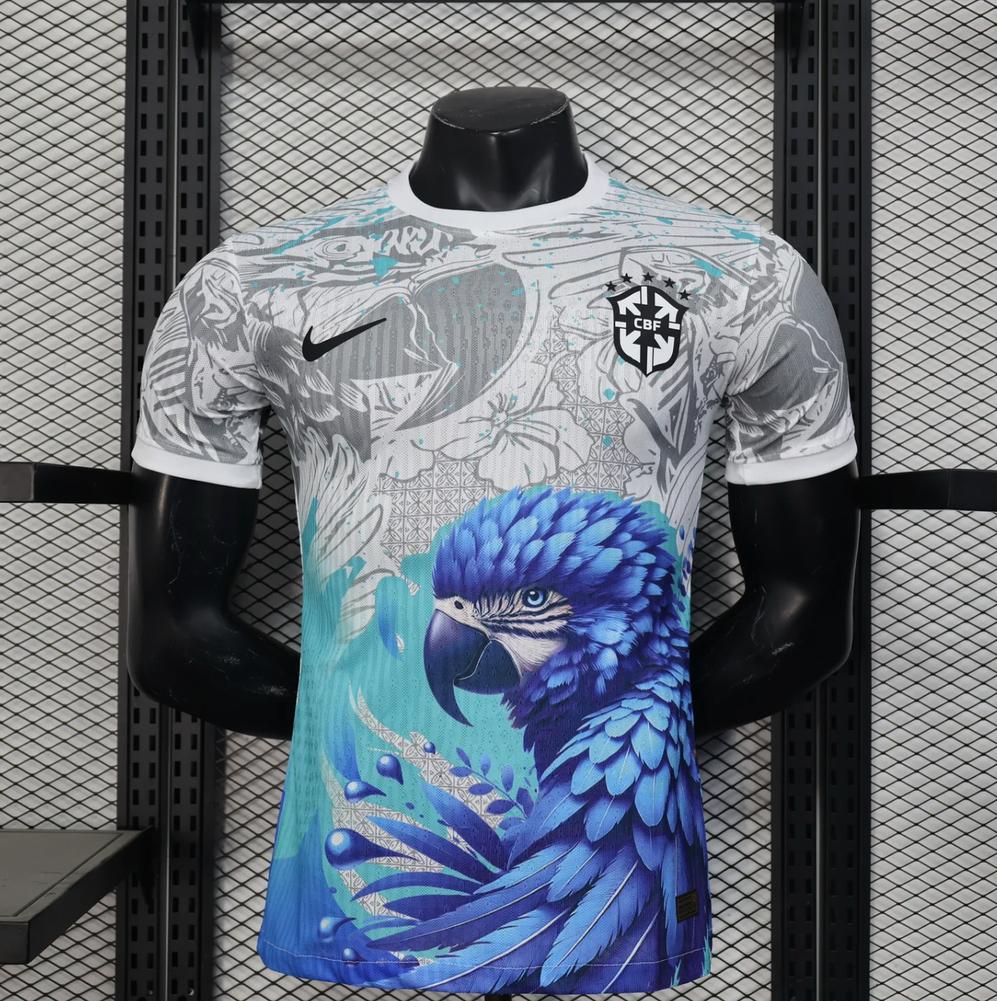 Maillot Brésil bleu concept