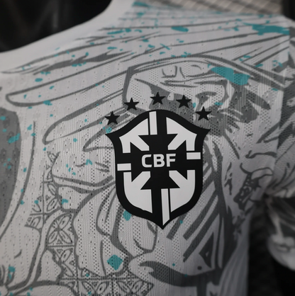 Maillot Brésil bleu concept