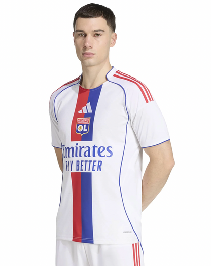 Maillot domicile de l'olympique lyonnais 2025/26