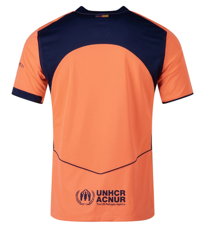 Maillot FC Barcelone Extérieur Orange 2025/26