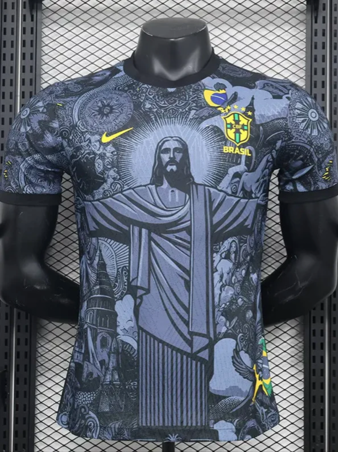 Maillot Brésil gris concept