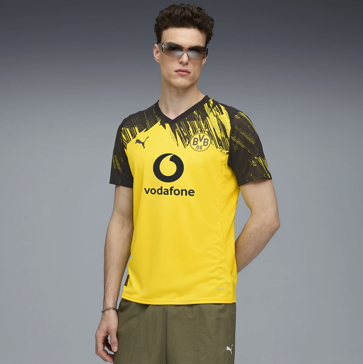 Maillot domicile domicile de Bortmund 2025/26