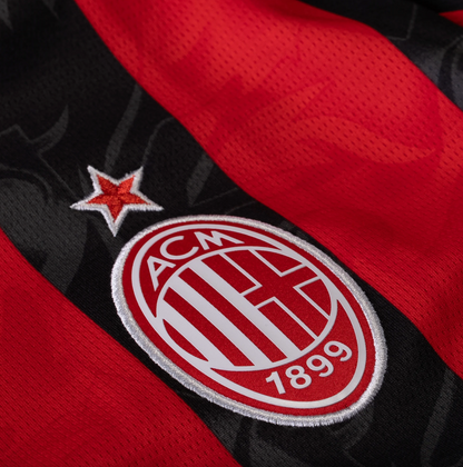 Maillot domicile de l'AC Milan 2025/26