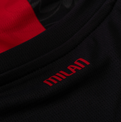 Maillot domicile de l'AC Milan 2025/26
