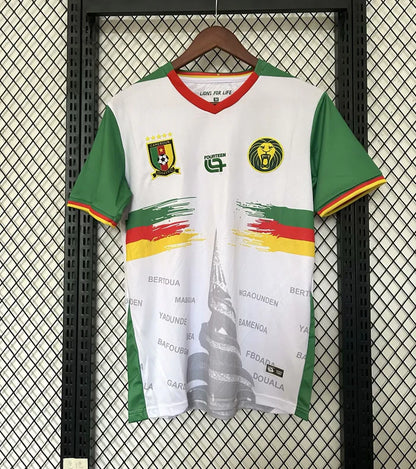 Maillot concept blanc du Cameroun 2025/26