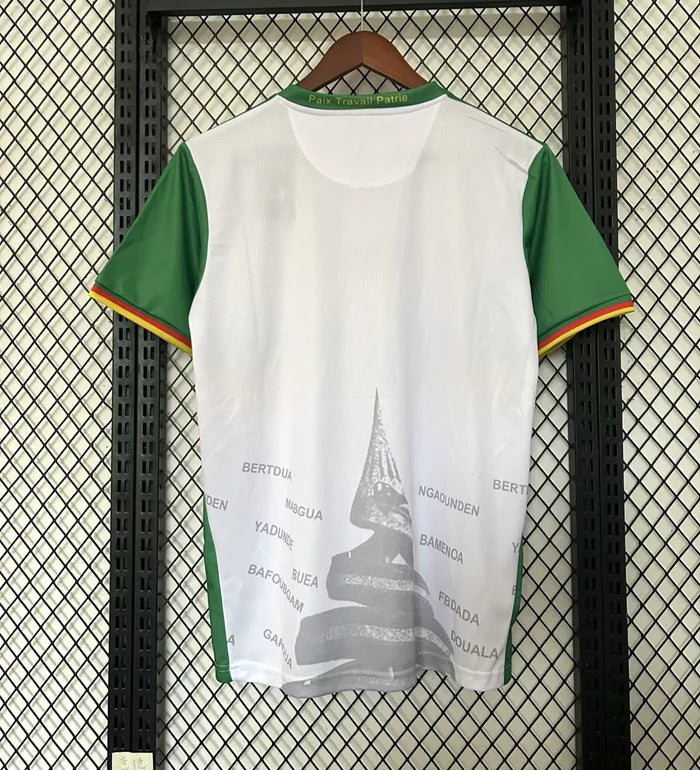 Maillot concept blanc du Cameroun 2025/26