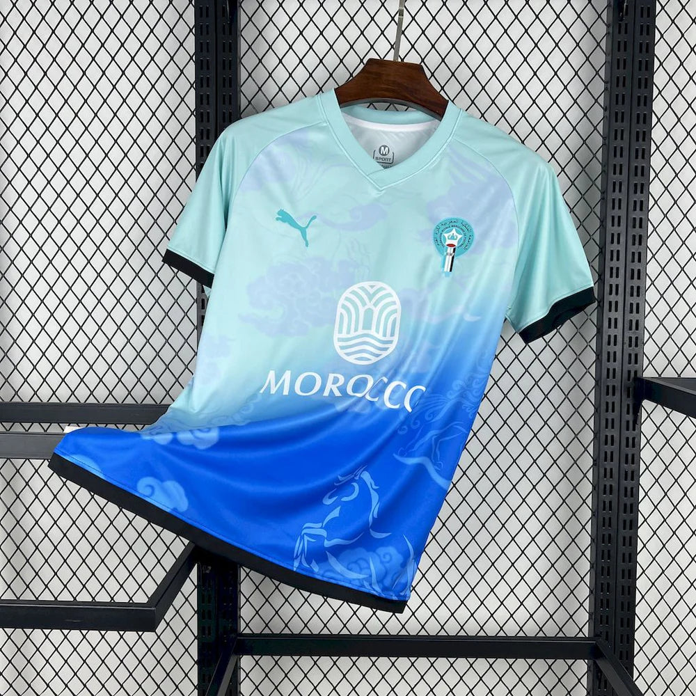 Maillot concept bleu du Maroc