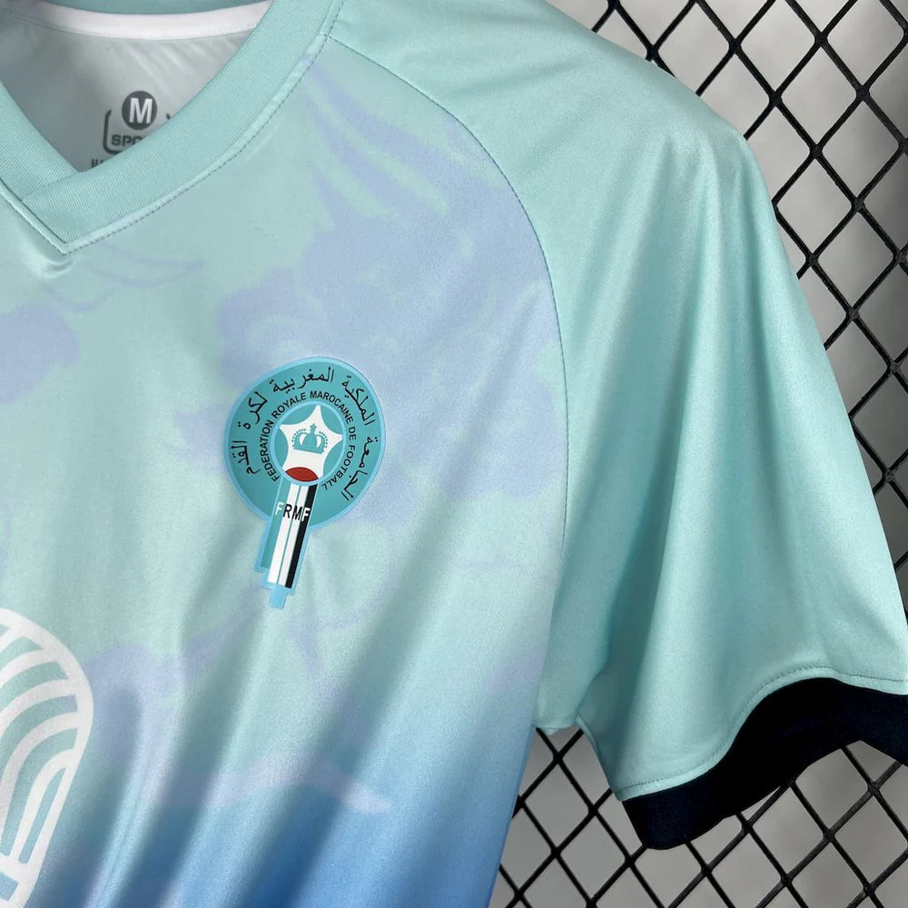 Maillot concept bleu du Maroc